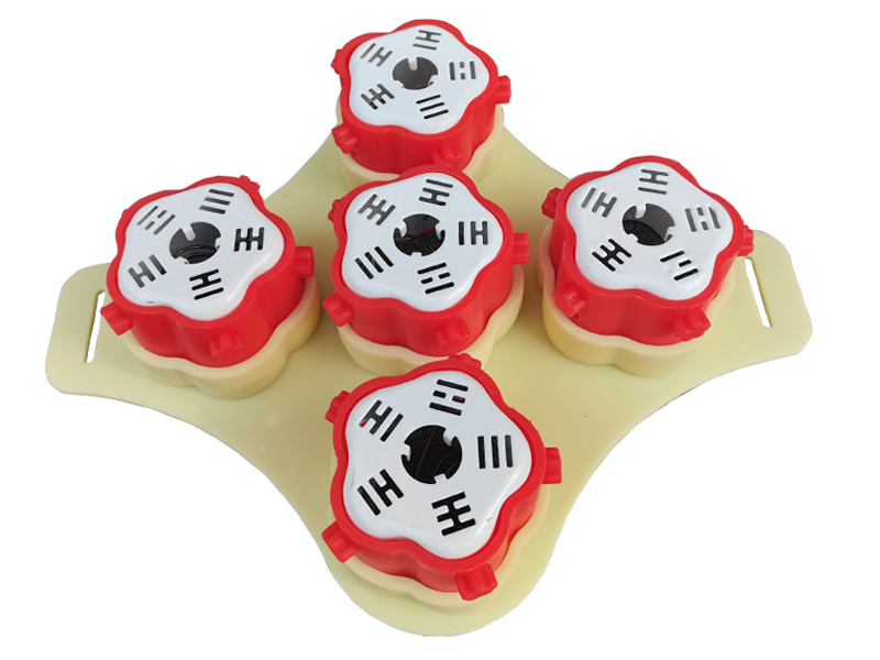 梅花灸具腹部灸