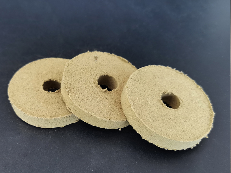 圓形單孔艾絨餅5*0.8CM