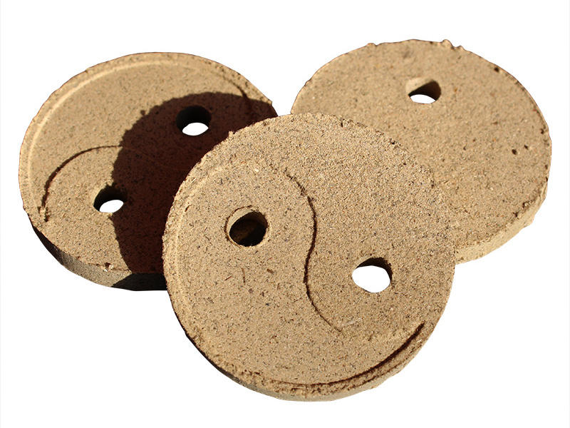 艾絨餅雙孔5*0.6CM